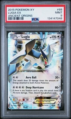 2015 Pokemon XY Ancient Origins Lugia EX 68/98 #68 PSA 9 - Image 1 of 2