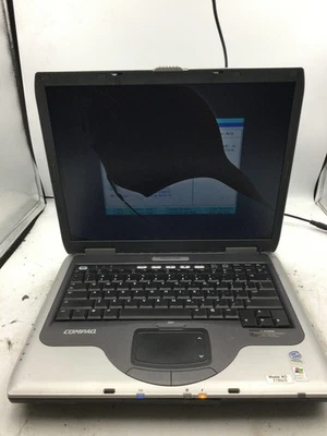 COMPAQ PRESARIO 2100 - INTEL CELERON - 1GB RAM - BOOTS TO BIOS/BAD SCREEN - BB - Image 1 of 4
