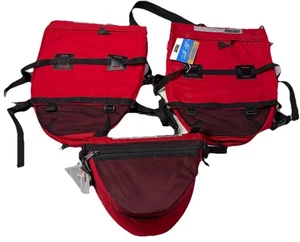 RHODE GEAR (USA) Vintage Cordura Fahrrad Radfahren Touring Gepäckträgertaschen - Bild 1 von 17