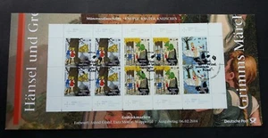Germany 2014 Cartoon Tales (sheetlet) CTO Mounted - Picture 1 of 5