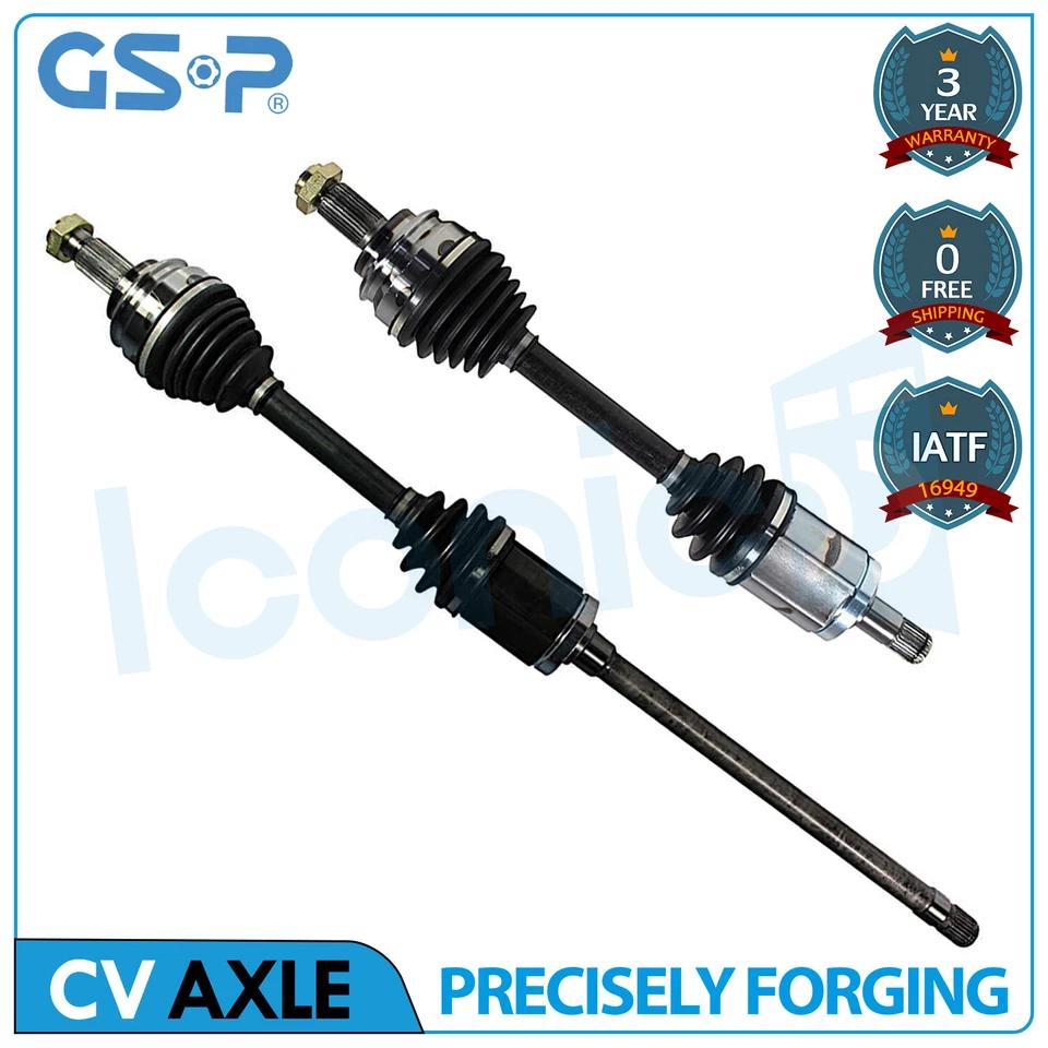 Pair Front CV Axle Shaft for 2000 2001-2003 2004 2005 2006 BMW X5 3.0L 4.4L AWD Foto 1 de 4