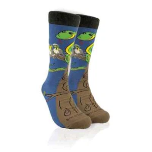 Happy Tree Serpiente con Bebés Unisex Grande 10-13 Crew Calcetines Calcetín Panda Moda - Imagen 1 de 3