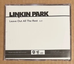 Linkin Park - Leave Out the Rest RARE promo radio only CD single '07 - Foto 1 di 2