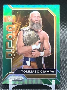 Tommaso Ciampa WWE Panini Prizm 2022 Green Parallel Gold Insert No. 4 - Picture 1 of 1
