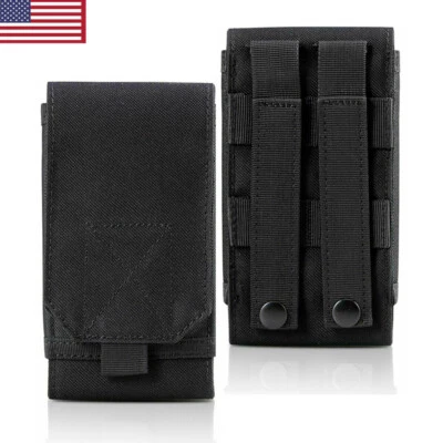 Cell Phone Holster Tactical Carrying Belt Loop Case Pouch Cover For Smart iPhone - Image 1 of 4