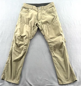 Kuhl Pants Mans Size 32x30 Konfidant Air Khaki Vented Hiking - Picture 1 of 16