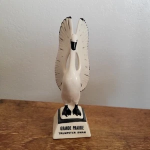 Hycraft China Grande Prairie Trumpeter Swan Figurine - Picture 1 of 5