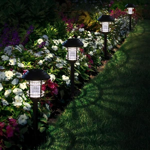 Solar Lights Outdoor Waterproof, 8 Pack LED Solar Garden Lights for Yard, Patio, - Picture 1 of 12