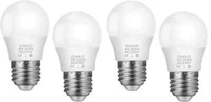 OUKAJO E27 G45 Screw Led Bulb 4 Pack, 5W = 40W Incandescent Bulb, 3000K (L17) - Picture 1 of 3