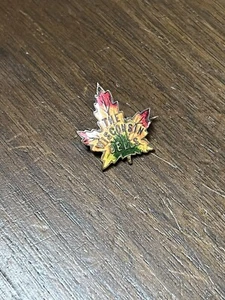 Vintage Wisconsin Dells Enamel & Brass Pin Pinback Button - Picture 1 of 2