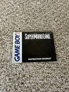 Super Mario Land Game Boy SOLO MANUALE autentico - Foto 1 di 5