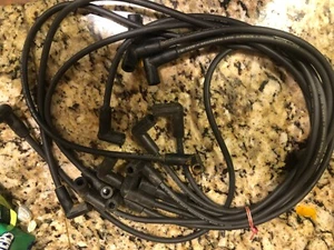 85-91 350 Corvette Ignition Spark Plug Wires 8mm Black - Imagen 1 de 3