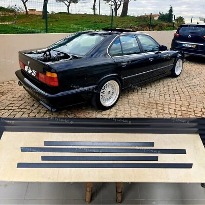 4 pcs custom Lower Mtech door trim weatherstrip kit for BMW E34 + video review - Image 1 of 4