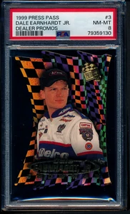 1999 PRESS PASS DALE EARNHARDT JR DEALER PROMOS #3 PSA 8 ONLY ONE IN EXISTENCE! - Picture 1 of 1