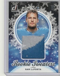 2023 Donruss SAM LAPORTA RC Rookie Sweaters Relic Patch 2 Colors - Picture 1 of 2