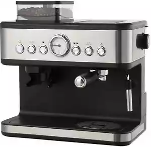AISON Espresso Coffee Maker with Coffee Grinder 15 Bar Pump CM-1501MY - Picture 1 of 3