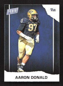Aaron Donald  2021 Panini Father's Day   Pittsburgh Panthers #FB9