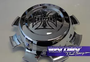 Jesse James Lawless 8 Chrome RIM Wheel Replacement Center Cap PART#7430-16 - Picture 1 of 1