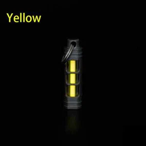 New TC4 Titanium Self-Luminous Keychain Car Keyring Decoration Pendant Men Gift - Picture 1 of 31