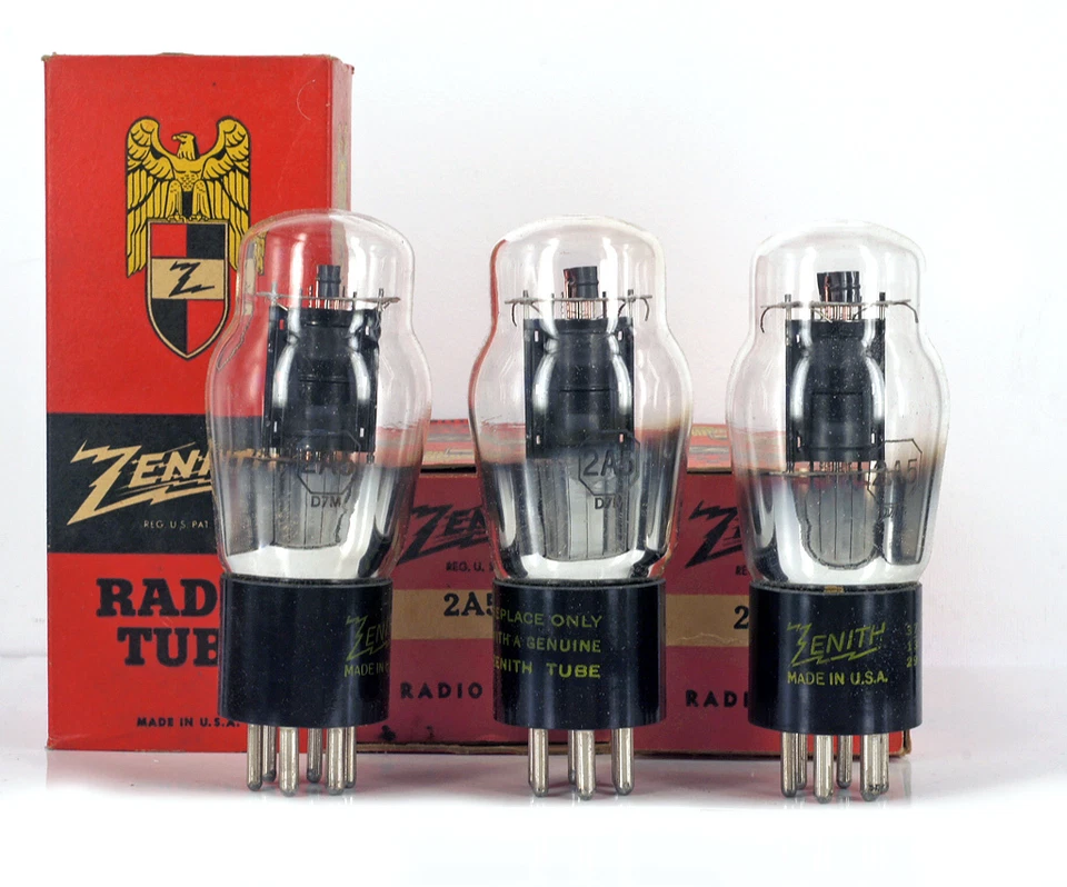 ONE 2A5 ZENITH NOS Valvola Tube Valvula Lampe TSF Röhre Valve Valvula 진공관 真空管 - Image 1 of 1