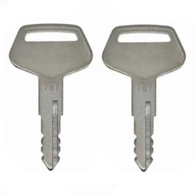 2 llaves de encendido para equipo pesado Komatsu se adaptan a excavadora topadora cargadora y retroexcavadora Foto 1 de 4