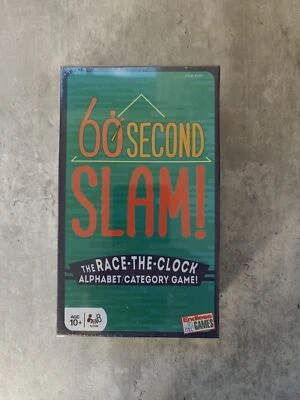 ¡NUEVO PRECINTADO! Juego de mesa 60 Second Slam - ¡Diversión familiar de ritmo rápido! Foto 1 de 4