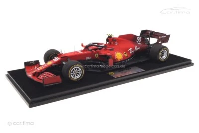 Ferrari SF21 Gp Grande-Bretagne 2021 Carlos Sainz Jr. Looksmart 1:18 LS18F1039 - Photo 1/4
