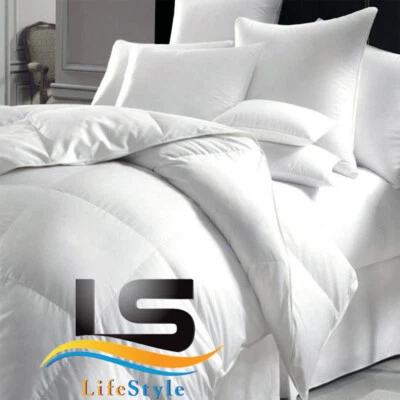 LIFE STYLE Duck Feather & Down Duvet Quilt Heavy Thick & Warm Winter - All Tog Available