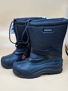 Thermolite Men Winter Snow Boots Shoes Insulated Waterproof Pull On Shoes Size 8 - Picture 1 of 9