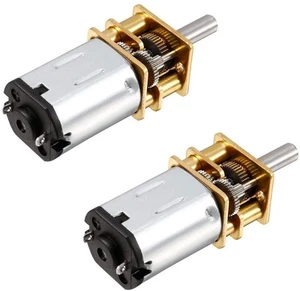 Eilumduo 2 Piezas DC 12V 60RPM Micro Reducción de Velocidad Motor Mini Caja de Engranajes N20 Moto... - Imagen 1 de 6