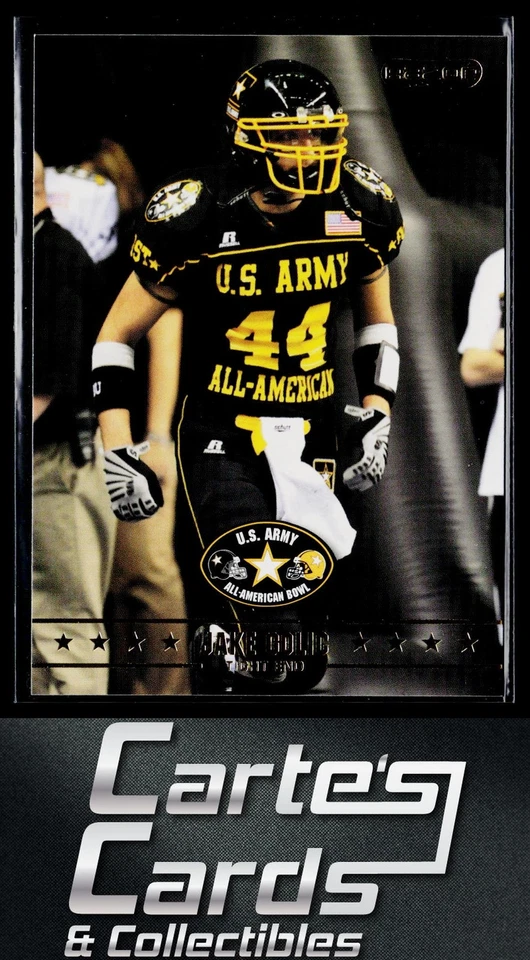 Jake Golic 2009 Razor US Army All-American Bowl #11 - Image 1 of 2