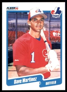 1990 Fleer #353 Dave Martinez - Picture 1 of 2