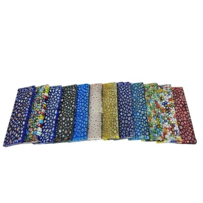 Millefiori Glass, slab, cabbing rough, lapidary, lot, #R-6661 - Image 1 of 4