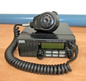 ICOM VHF Marine Transceiver IC-M56 mit EM-51 Mikrofon ungetestet - Teile Made Japan - Bild 1 von 16