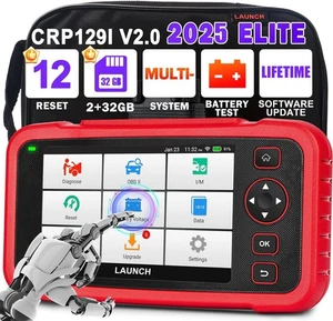 2025 Launch CRP129i V2.0 OBD2 Scanner Engine SRS ABS SAS TPMS Diagnostic Tool - Picture 1 of 12