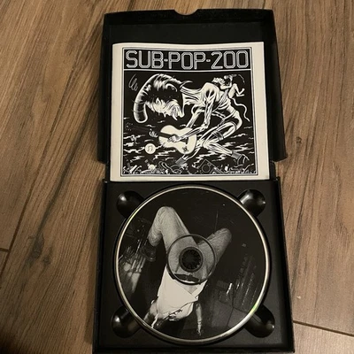 Sub Pop 200 CD Box Seattle Grunge 90s Nirvana Soundgarden Mudhoney VGC - Image 1 of 2