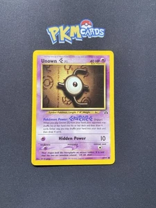 Juego de cartas coleccionables Pokémon Unown E Neo Discovery 67/75 LP regular. - Imagen 1 de 3