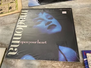 MADONNA 12" "OPEN YOUR HEART" 1986 Sire – 9 20597-0 NM/M In shrink Top Copy! - Picture 1 of 3