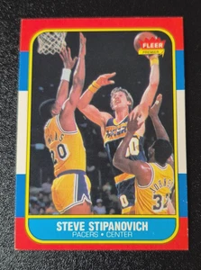 1986-87 86 Fleer Basketball card #106 Steve Stipanovich Indiana Pacers RC NM EOR - Picture 1 of 3