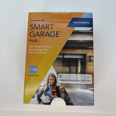 MyQ Smart Garage HUB Door Opener Chamberlain MYQ-G0301 Wireless & Wi-Fi UNUSED! - Image 1 of 4