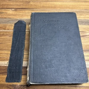 Holy Bible 1917 Scofield Reference Edition Oxford University Press Double Column - Picture 1 of 13