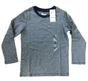 Epic Threads Striped Navy Long Sleeve Tee Size 6 (A4) - Picture 1 of 2