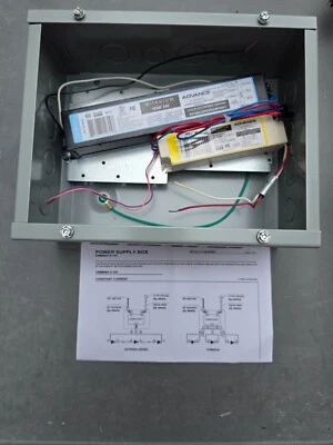 MONTAJE DRIVER LED SISTEMAMALUX 120/277 V, 50/60 HZ. VER DETALLES. NUEVO. Foto 1 de 4