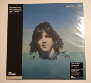Gram Parsons Grievous Angel VMP Turquoise Galaxy Vinyl 2021 - Picture 1 of 2
