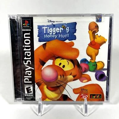 Tigger's Honey Hunt (Playstation 1 Black Label 2000) PS1 Disney Sealed New - Image 1 of 3