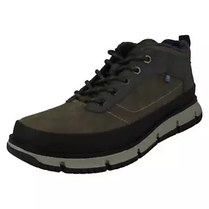Herren Bugatti 341-ac230-5050 Taupe/Grau Freizeit Schnürschuhe Stiefel - Bild 1 von 18