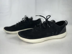 Under Armor Precision Sport Trainer Athletic Shoe Lace Up Black Women SZ 10.5 - Picture 1 of 12