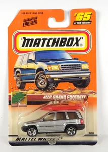 Matchbox Jeep Grand Cherokee silver #65 - Picture 1 of 1