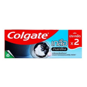 Colgate Salz Holzkohle Zahnpasta 150g.1 Packung hat 2 Tuben. - Bild 1 von 4