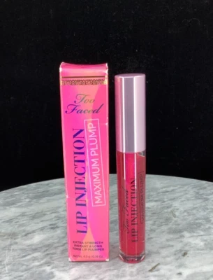 Too Faced Lip Injection Maximum Plump Yummy Bear 0.14 oz - NIB - Image 1 of 4